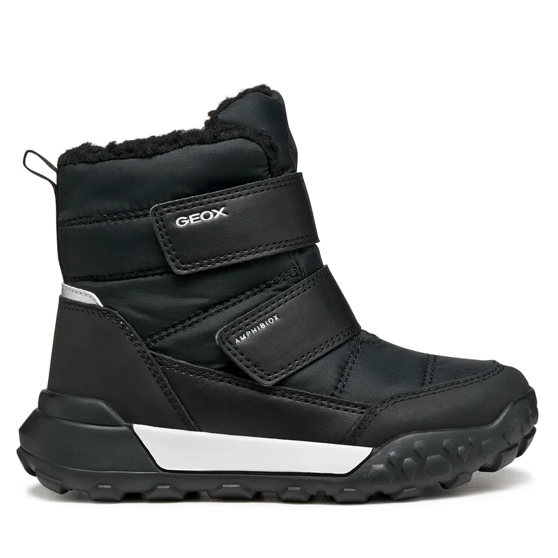Μπότες Χιονιού Geox J Trekkyup B Abx J46MBF 0FU54 C9999 D Μαύρο