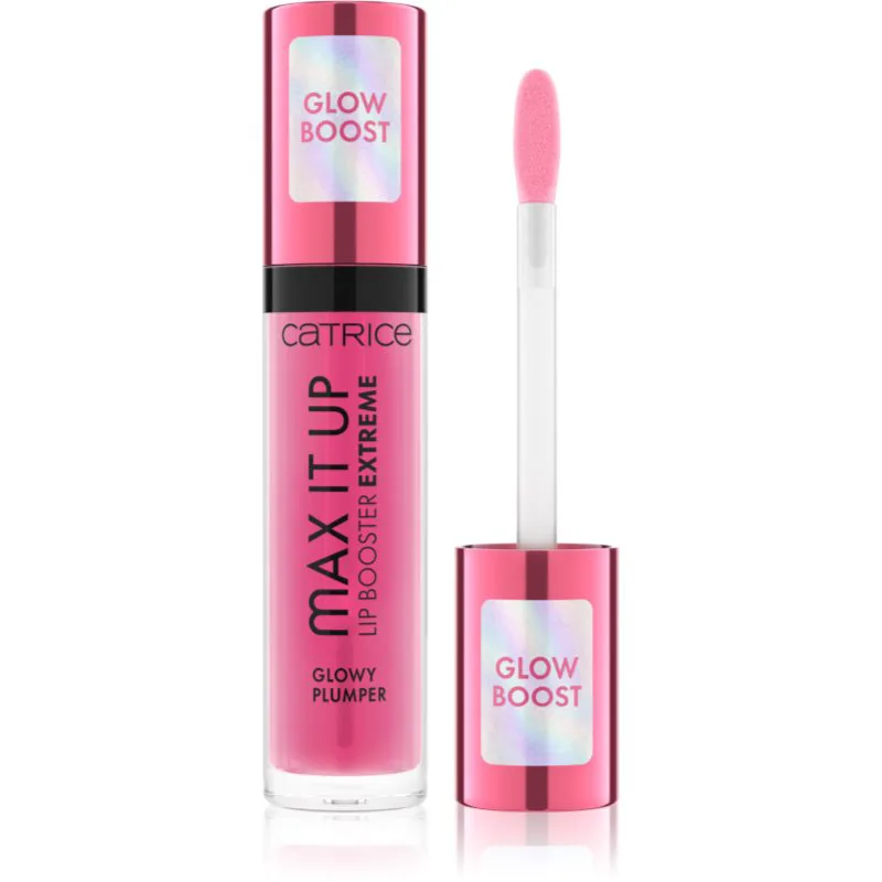 Catrice Max It Up Lip Booster Extreme λιπ γκλος χειλιών για μεγαλύτερο όγκο απόχρωση 040 - Glow On Me 4 ml