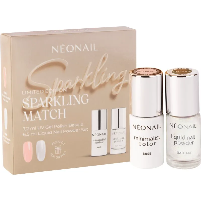 NEONAIL XMAS Set Sparkling Match χριστουγεννιάτικο σετ δώρου Για τα νύχια