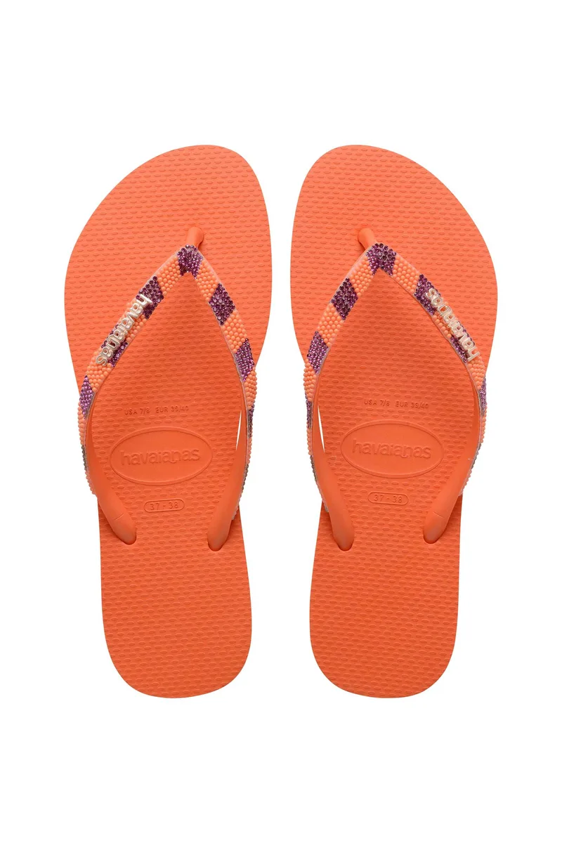 Havaianas γυναικείες σαγιονάρες "Slim Glow" - 4150168 Πορτοκαλί