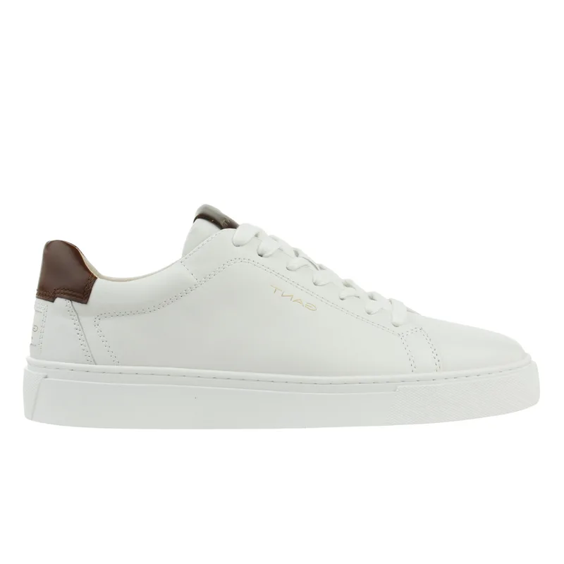 Ανδρικά Δερμάτινα Sneakers Gant Mc Julien 31631021-G245 White/Cognac
