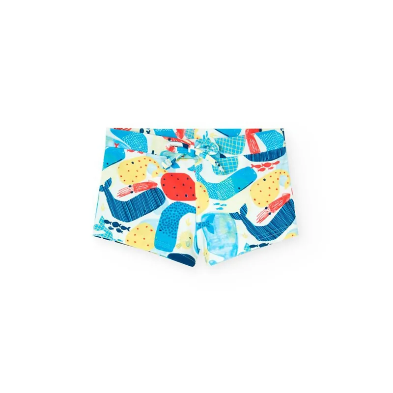 Μαγιό μπόξερ αγόρι Boboli-811167-9600-Multicolor