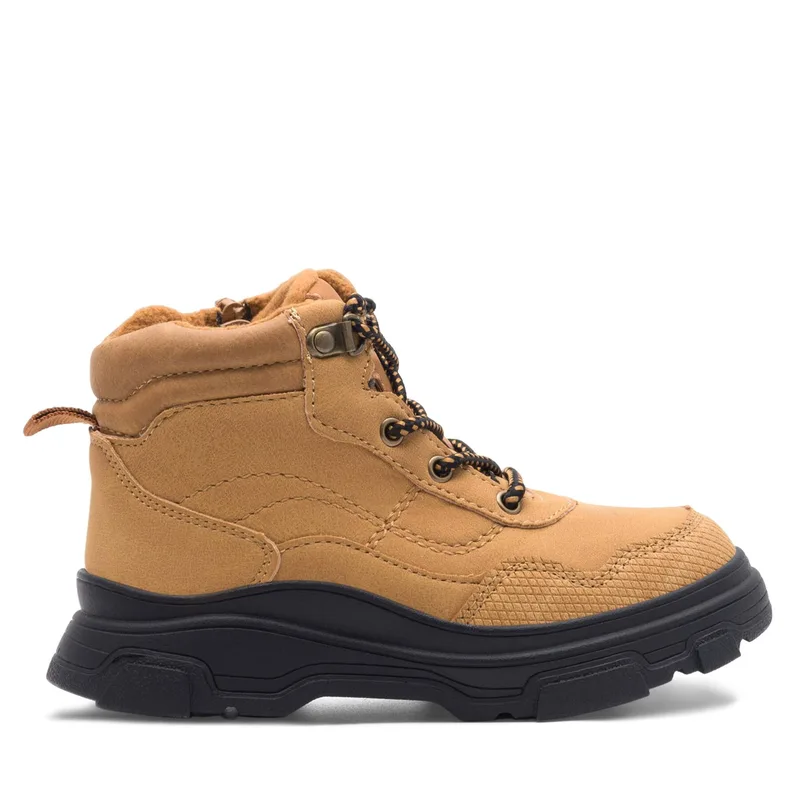 Μποτίνια Action Boy AVO-326-003A Καφέ