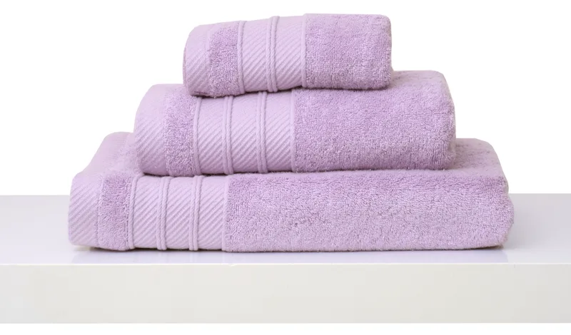 Σετ 3 Πετσέτες 30x50, 50x100, 70x140 Soft 9 Lilac