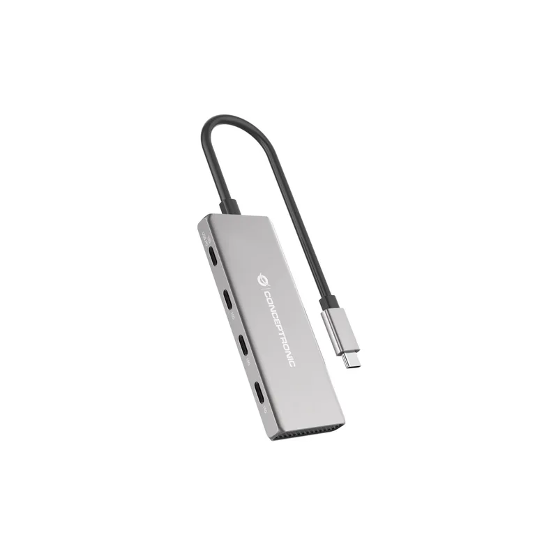 Conceptronic HUBBIES16G 4-Port USB 3.2 Gen 2 Hub, 10Gbps