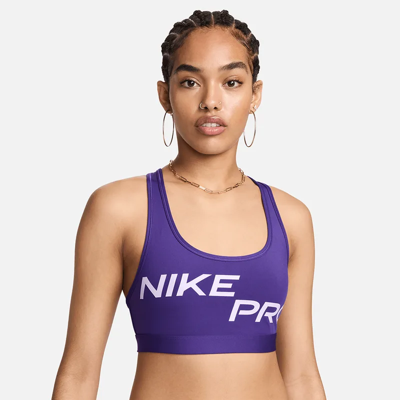 Nike Pro Swoosh Γυναικείο Αθλητικό Μπουστάκι Μεσαίας Στήριξης (9000172759_9757)