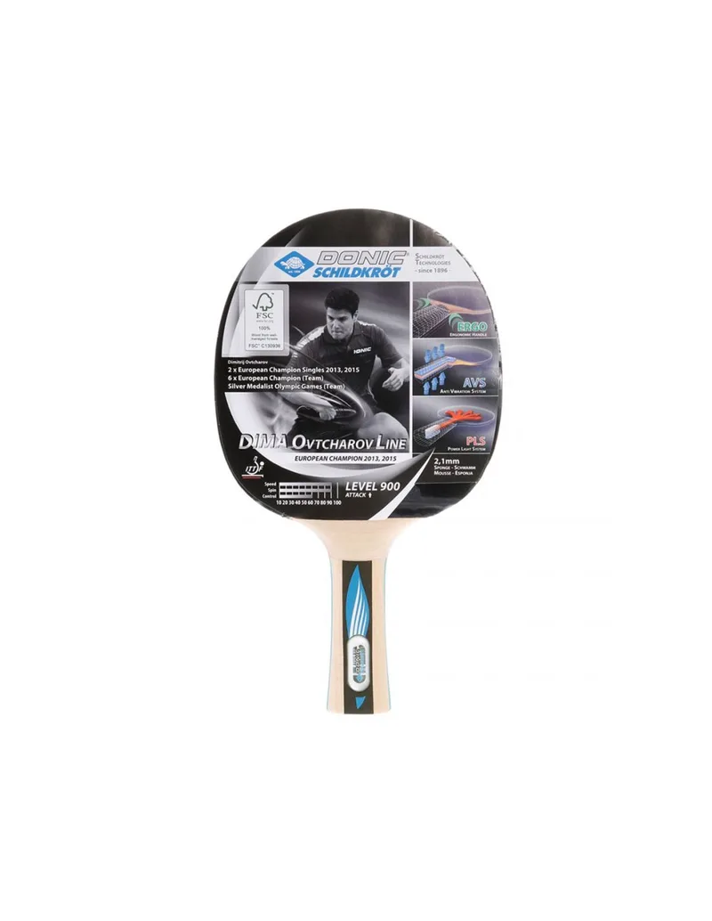 Donic Ovtcharov Line 900 754415 Ρακέτα Ping Pong για Παίκτες Αγωνιστικού Επιπέδου