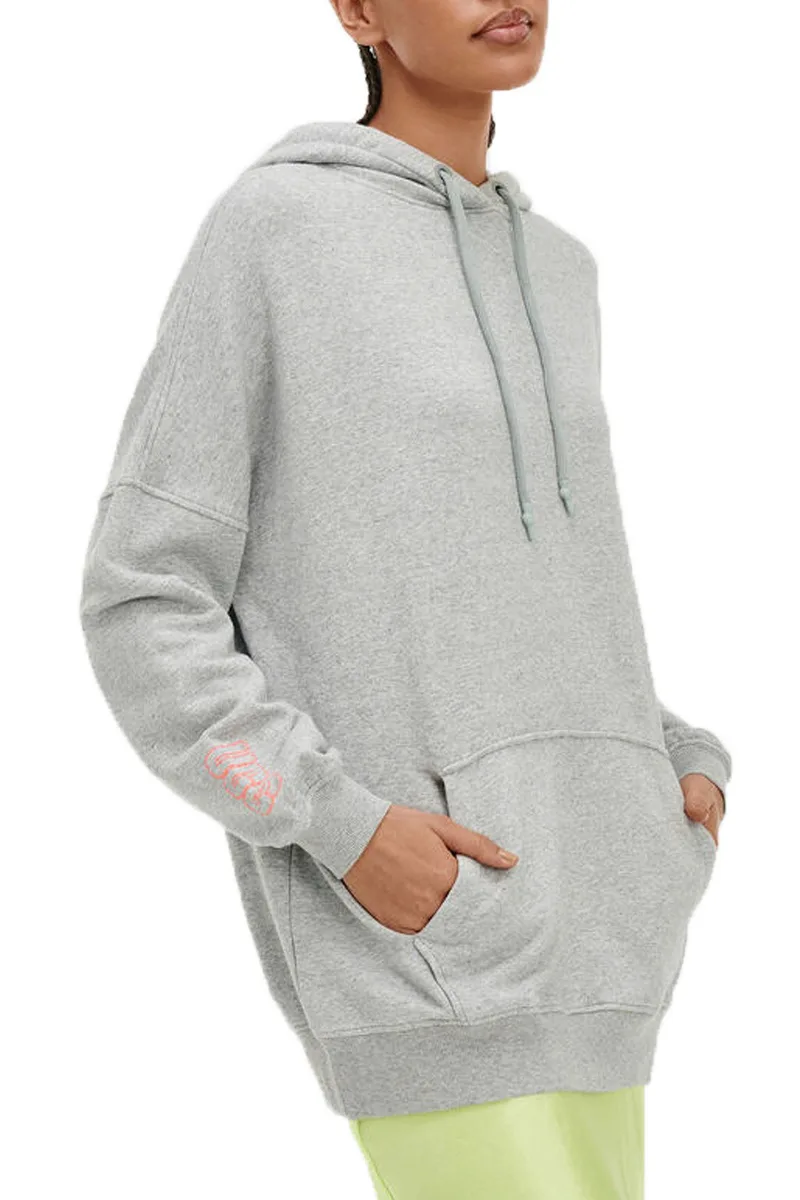 Μπλούζα Μακρυμάνικη Ugg Simone Boyfriend Hoodie 1117734-GRHE Γυναικείο
