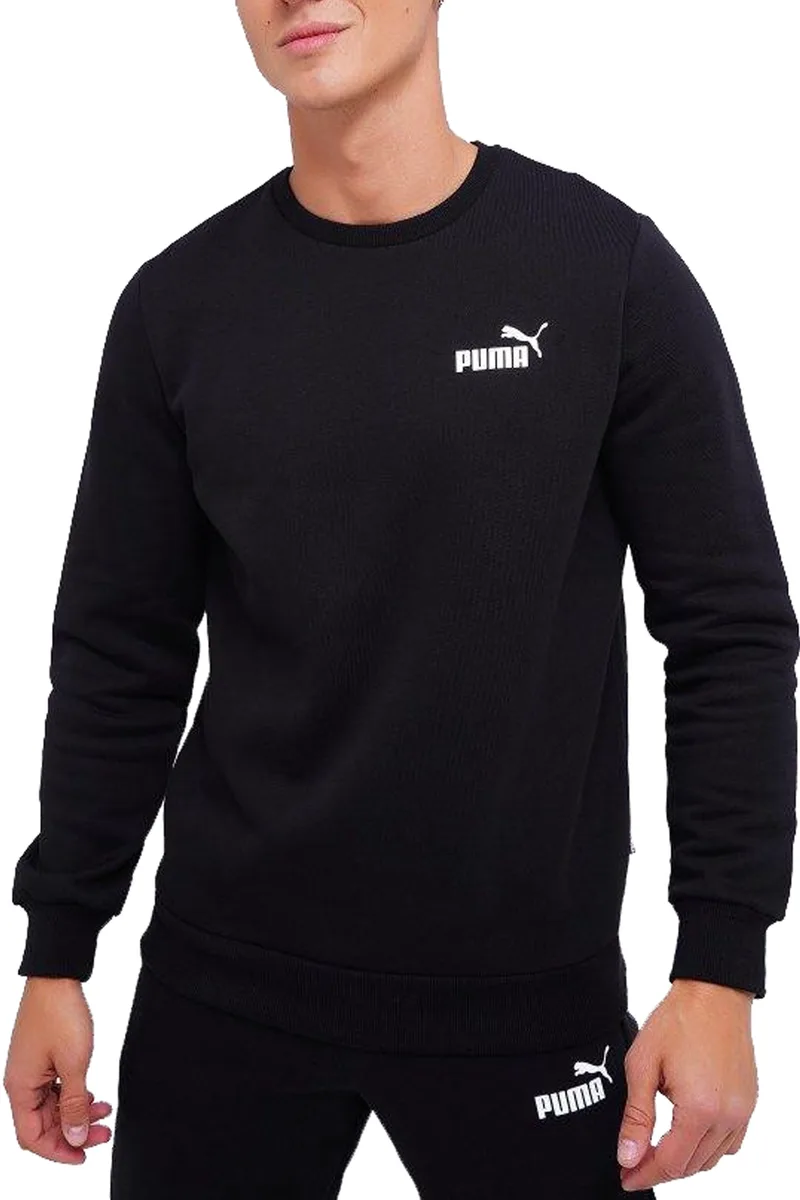 Μπλούζα Μακρυμάνικη Puma ESS Small Logo Crew FL 586682-01 Ανδρικό
