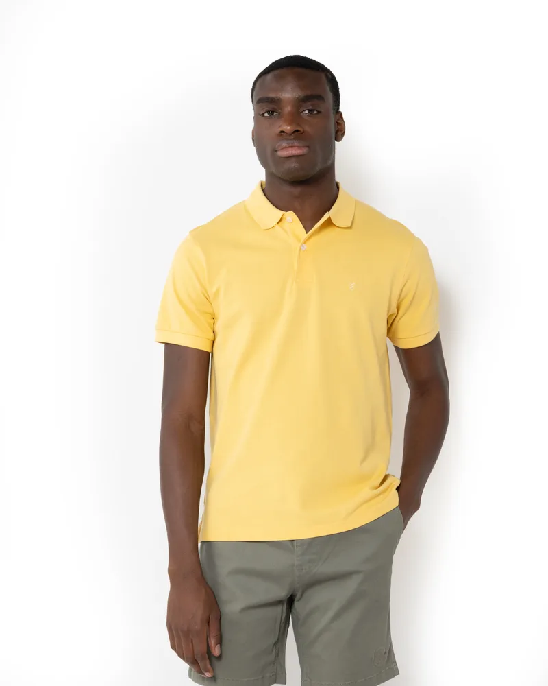The Bostonians Ανδρική Μπλούζα Polo Pique Regular Fit 3PS0001|B117YE Κίτρινο