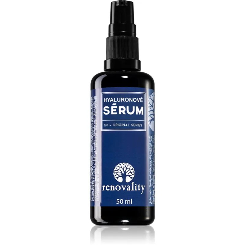 Renovality Original Series Hyaluronic Serum PURE ορός προσώπου για όλους τους τύπους επιδερμίδας 50 ml