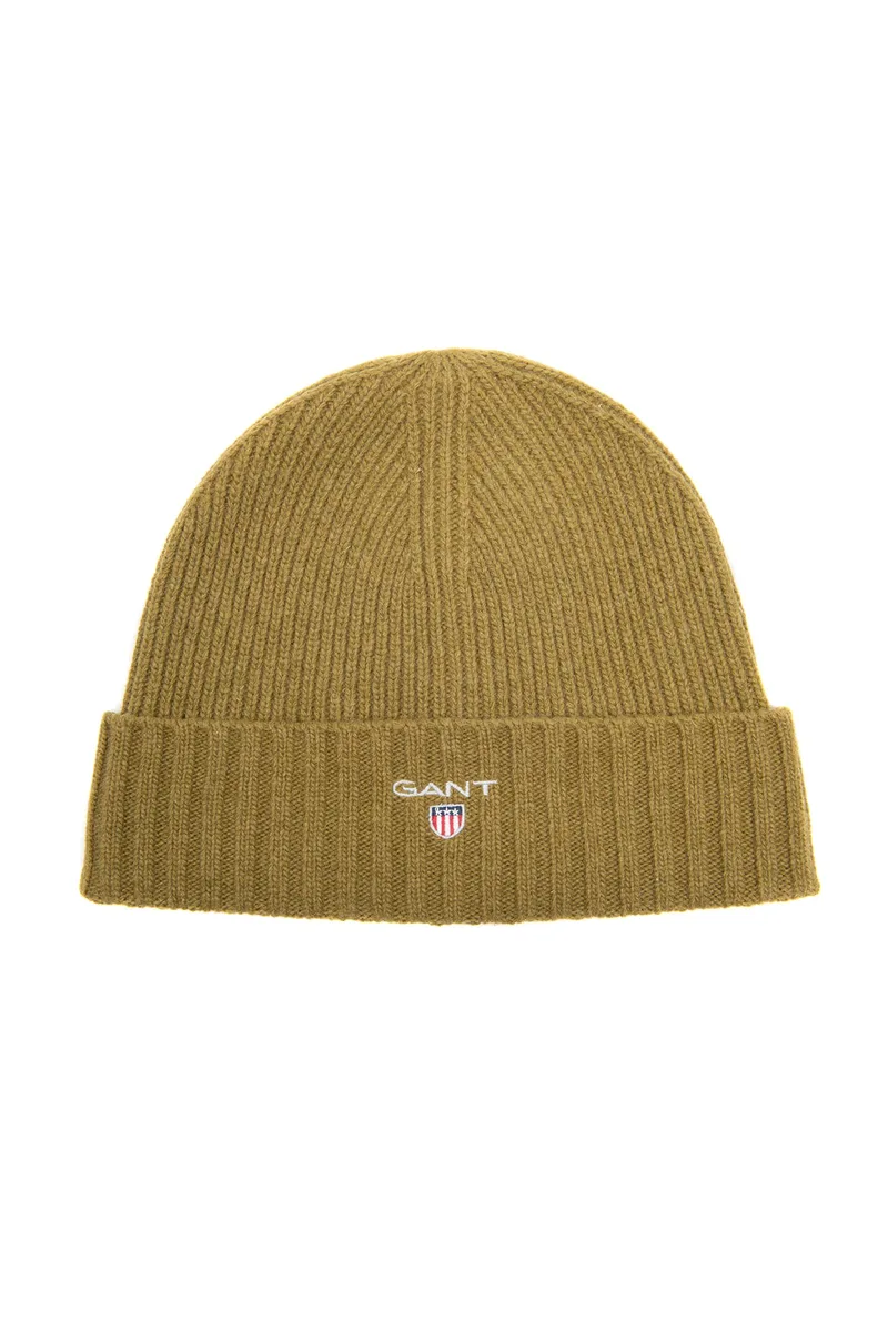 ΠΛΕΚΤΟΣ ΣΚΟΥΦΟΣ UNISEX WOOL LINED BEANIE ΧΑΚΙ