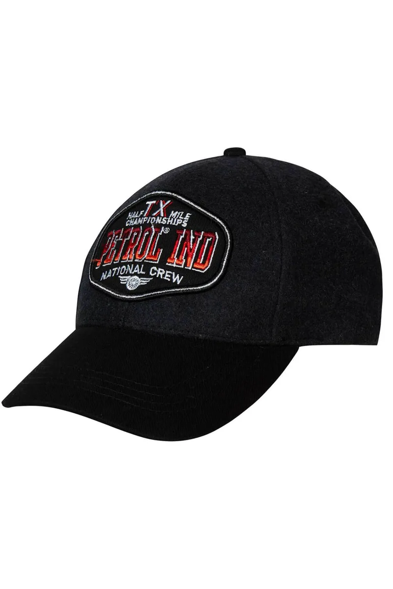 Petrol Industries Καπέλο Vintage - Μαύρο - M-3020-CAP938