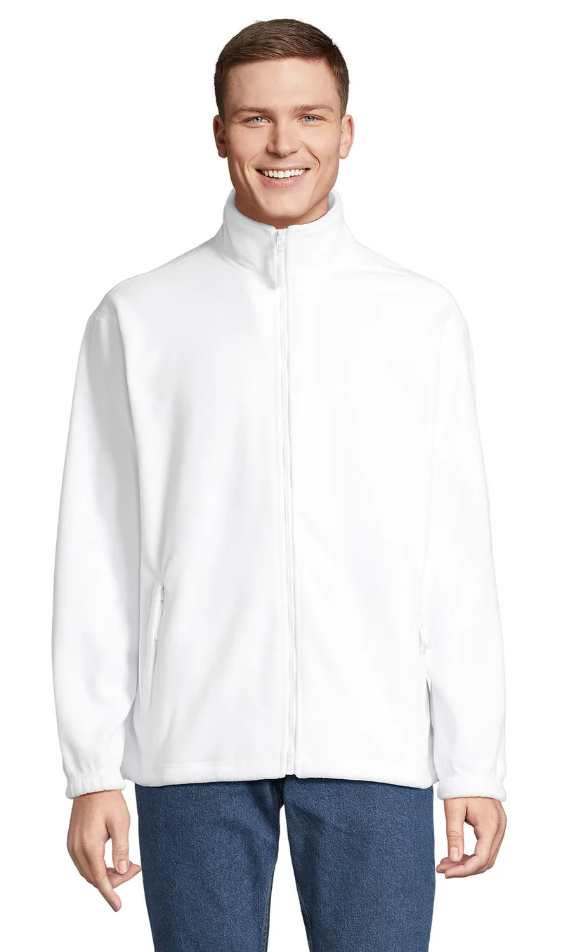 Ανδρική Ζακέτα Fleece 55000 SOL'S North White