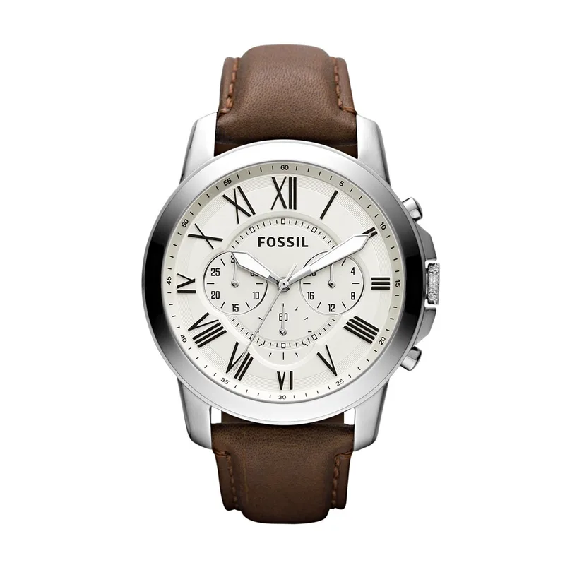 Ρολόι Fossil Grant FS4735 Καφέ