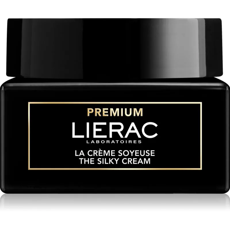 Lierac Premium The Silky Cream μεταξένια απαλή κρέμα ενάντια στα σημάδια της γήρανσης επαναγεμιζόμενος 50 ml