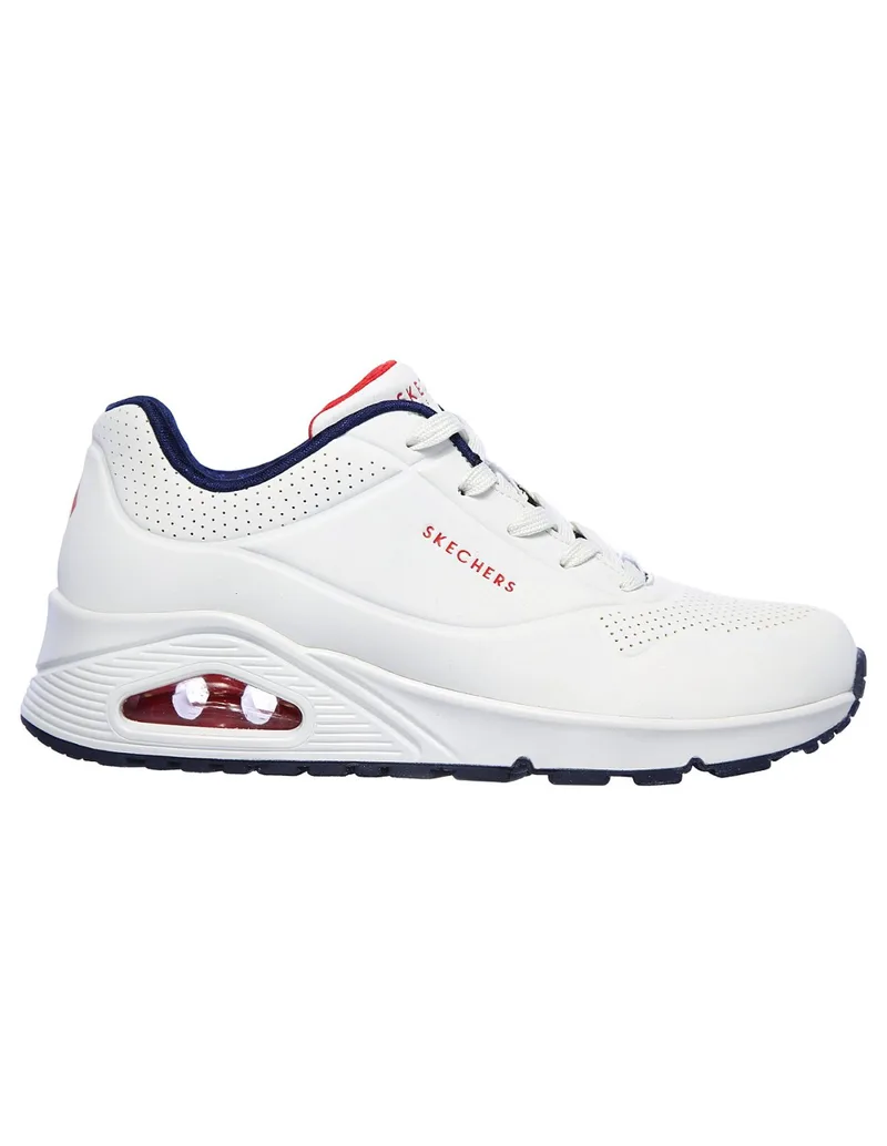 Skechers Uno Stand on Air Γυναικεία Sneakers Λευκά 73690-WNVR
