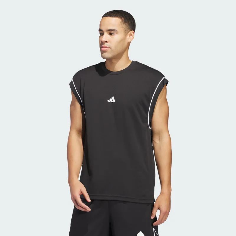 adidas Basketball All-World Ανδρικό Αμάνικο T-Shirt (9000217072_44884)
