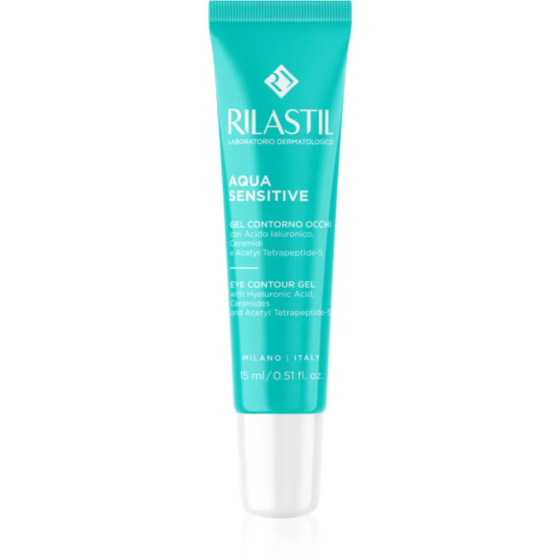 Rilastil Aqua Sensitive ενυδατικό τζελ Γύρω από τα μάτια 15 ml