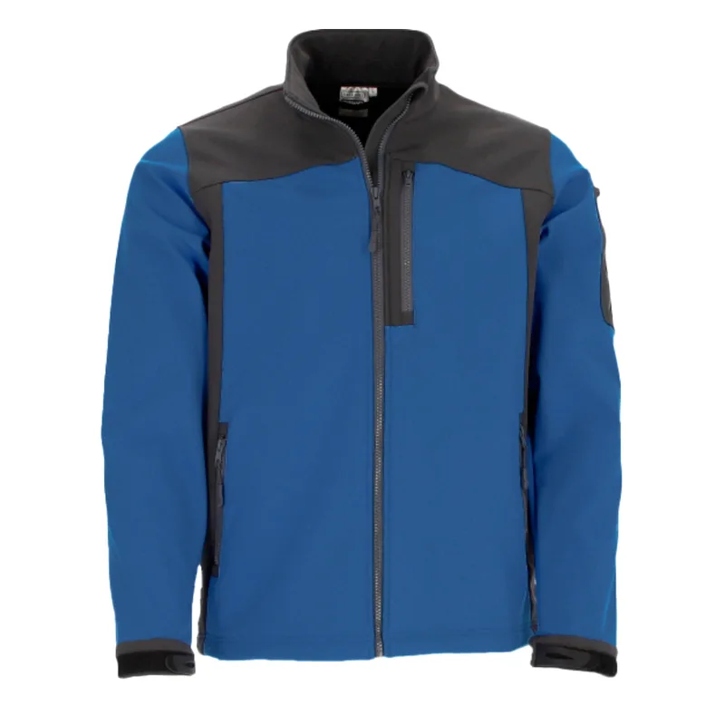 Μπουφάν Softshell ATHABASCA Valento Royal Blue-Charcoal Grey