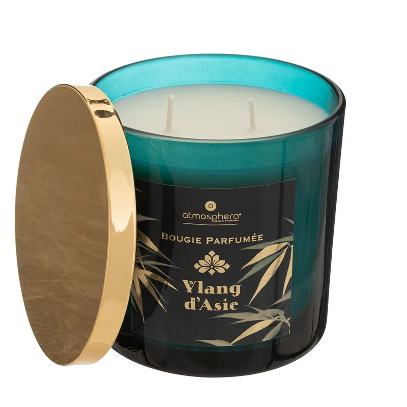 Κερί Αρωματικό 400gr (Φ10.3x10) A-S Plum Ylang 196074C