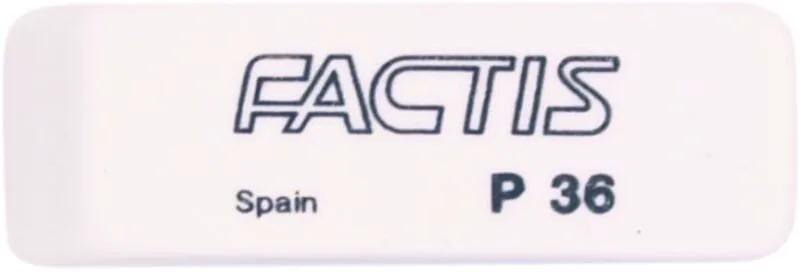 Γόμα Factis Λευκή Πλαστική P36 (036205)