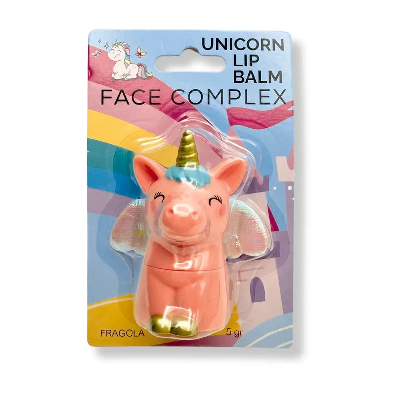 Face complex Unicorno Lip Balm 02 Strawberry 1 unit