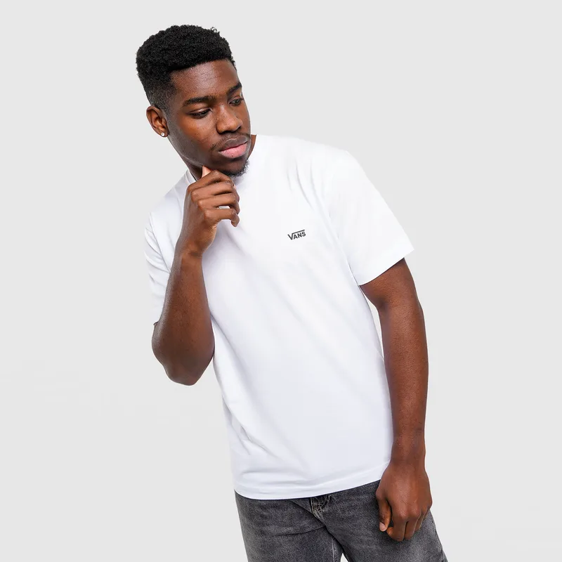 Vans Left Chest Ss White (9000240299_1539)
