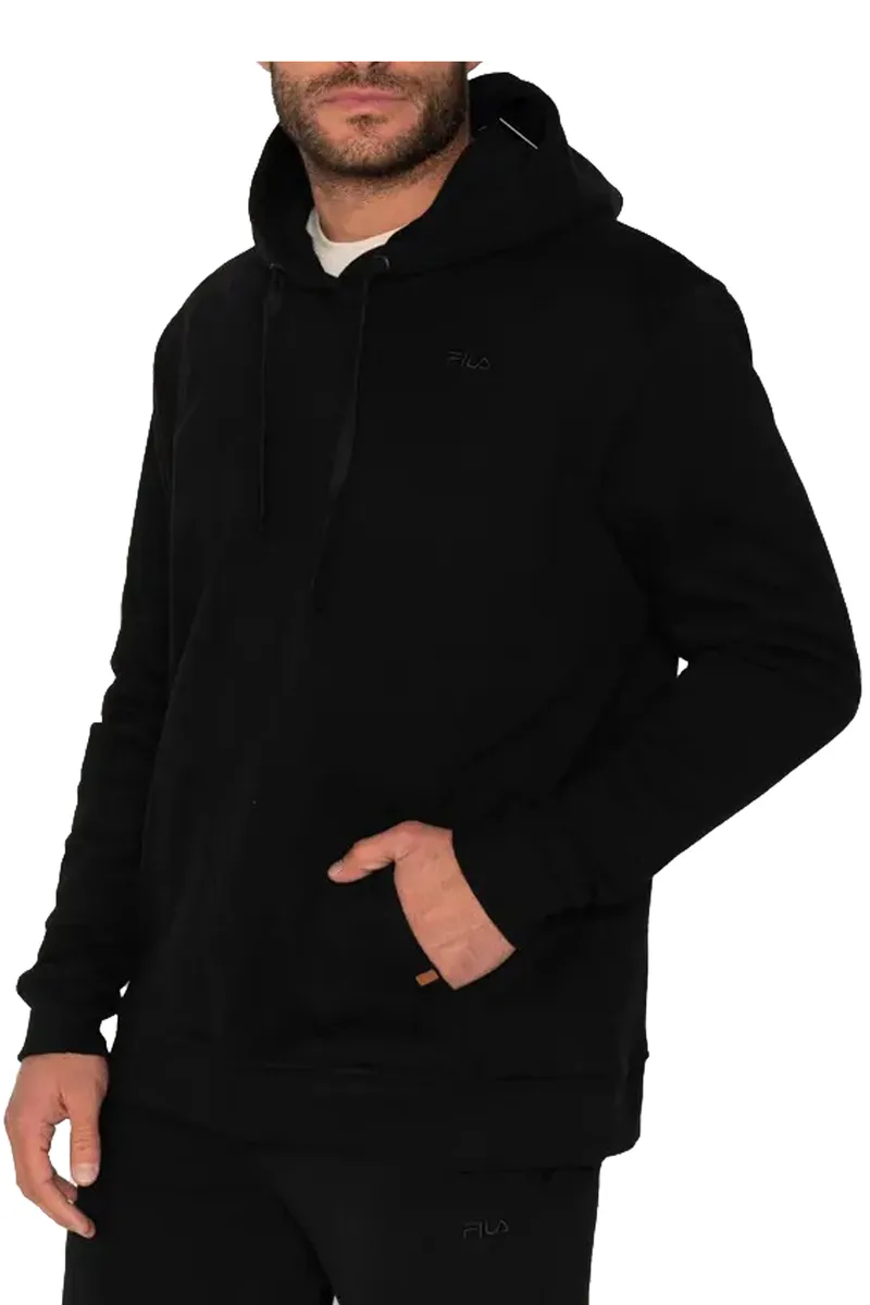 Μπλούζα Μακρυμάνικη Fila Chris APJC0019-BLACK Ανδρικό