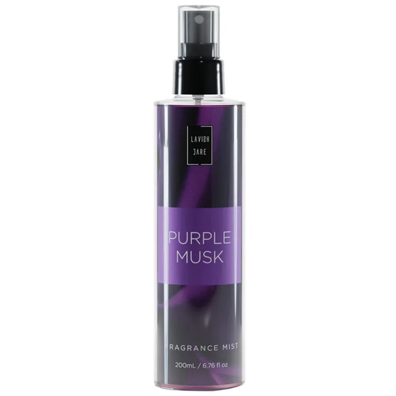 Lavish Care Fragrance Mist Αρωματικό Σπρέι Σώματος Εμπνευσμένο από Μεθυστικά Αρώματα Καλοκαιριού 200ml - Purple Musk