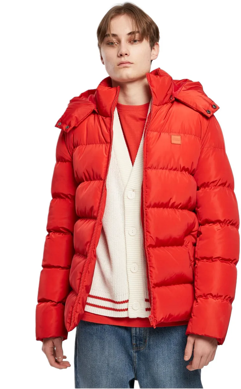 Hooded Puffer Jacket Urban Classics TB1807-04019 hugered