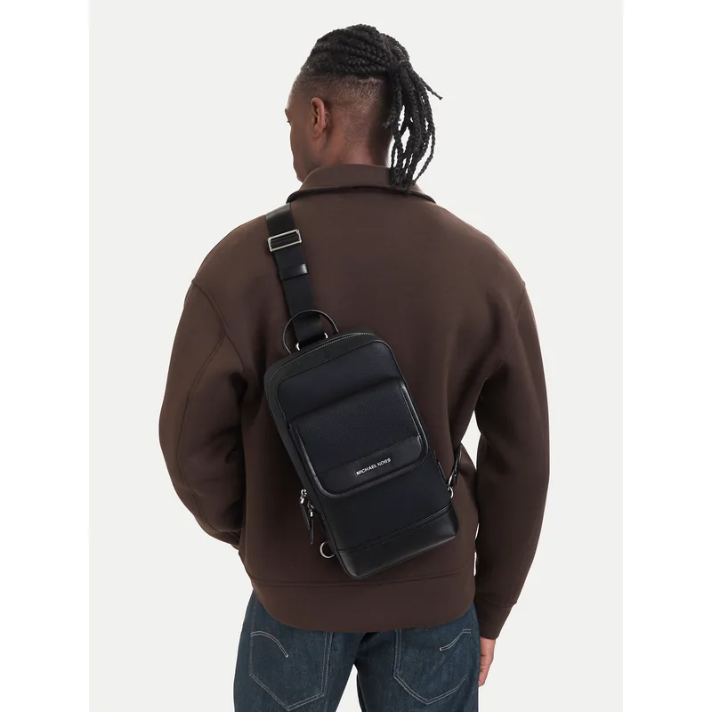 Τσαντάκι MICHAEL Michael Kors Jet Set 33S6LJSC2L Μαύρο
