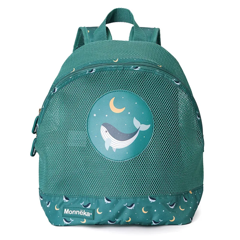 Παιδικό Σακίδιο Θαλάσσης (24x18x30.5) Monneka Teal Whale