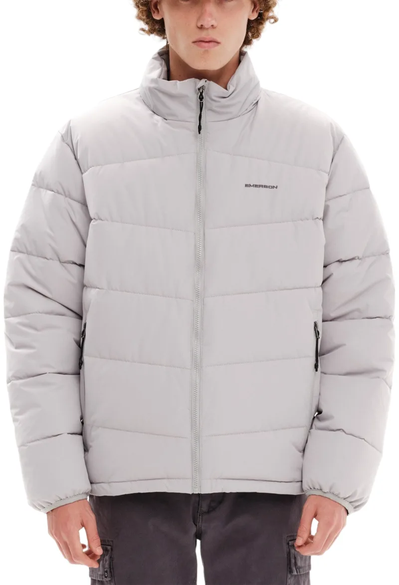 Μπουφάν Emerson Roll In Hood Puffer 232.EM10.71-ICE Ανδρικό