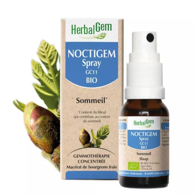 Herbalgem Gemmotherapy Complexes Noctigem Spray Gc11 Bio 15ml
