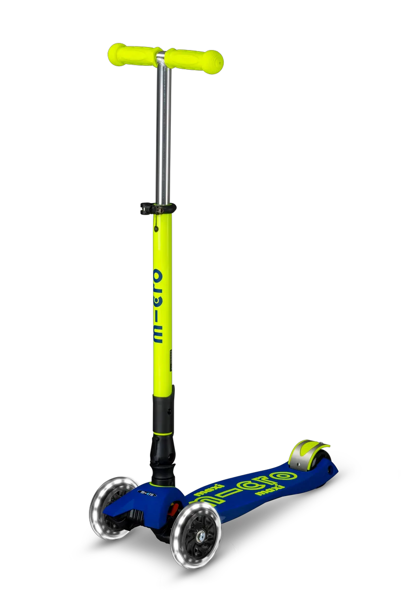 Maxi Micro Deluxe Foldable Neon LED Canary Yellow