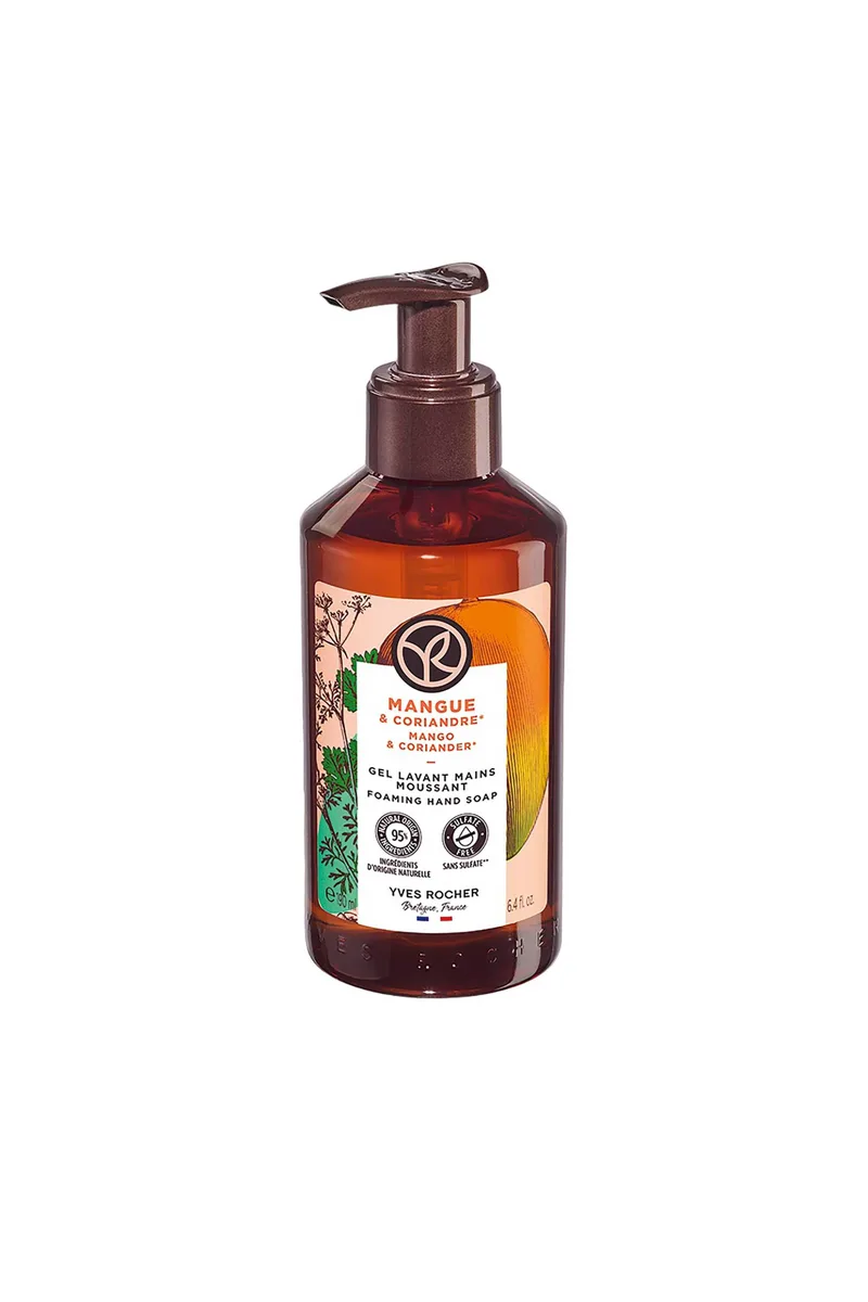 Yves Rocher Mango & Coriander Foaming Hand Soap 190 ml - 56194