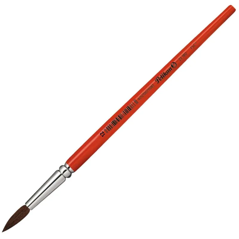 Pelikan 23 Στρογγυλό Πινέλο Ζωγραφικής Λούστρο 711085 Νο12