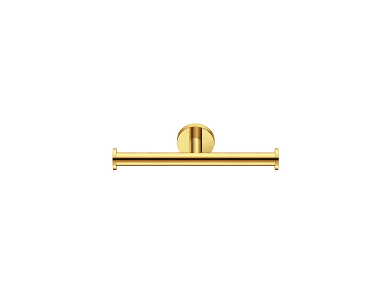 Διπλή Χαρτοθήκη Sanco 121226-PVD-02PL PVD Golden Brass Polished