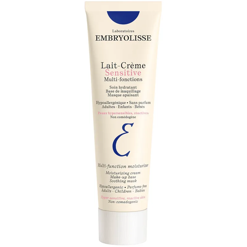 Embryolisse Lait Sensitive Creme Πολυχρηστική Θρεπτική Ενυδατική Κρέμα Πολλαπλών Χρήσεων για Ευαίσθητες Επιδερμίδες, Χωρίς Άρωμα 100ml