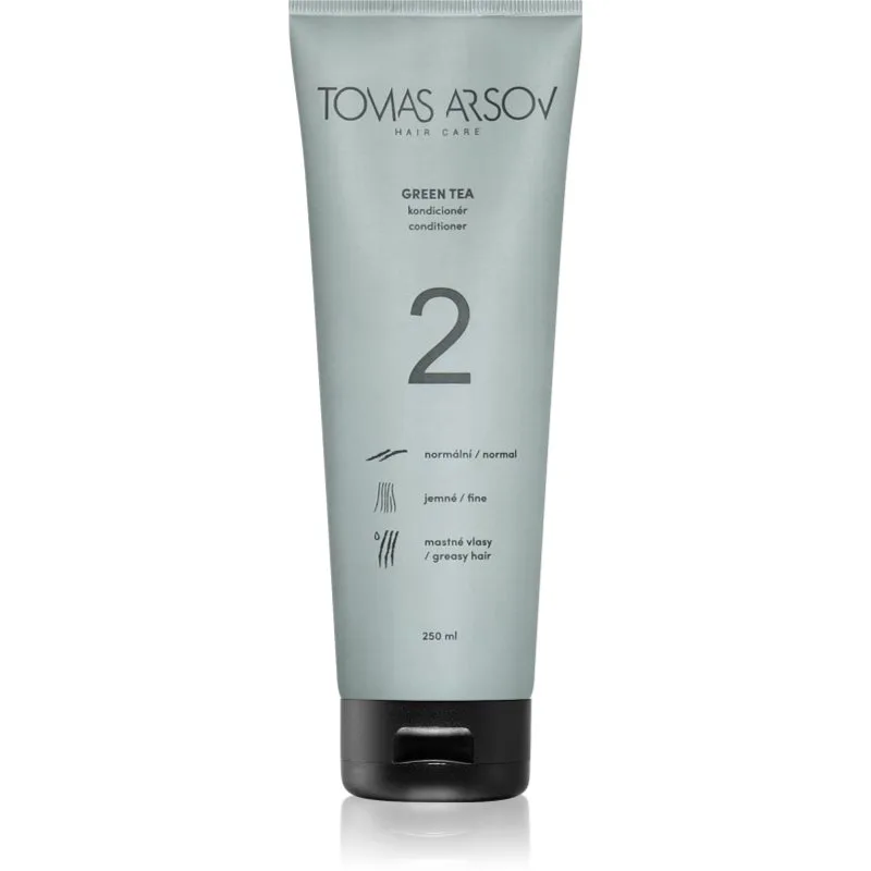 Tomas Arsov Green Tea Rinse Off Conditioner κοντίσιονερ για καθημερινή χρήση για ψαλίδα των μαλλιών 250 ml