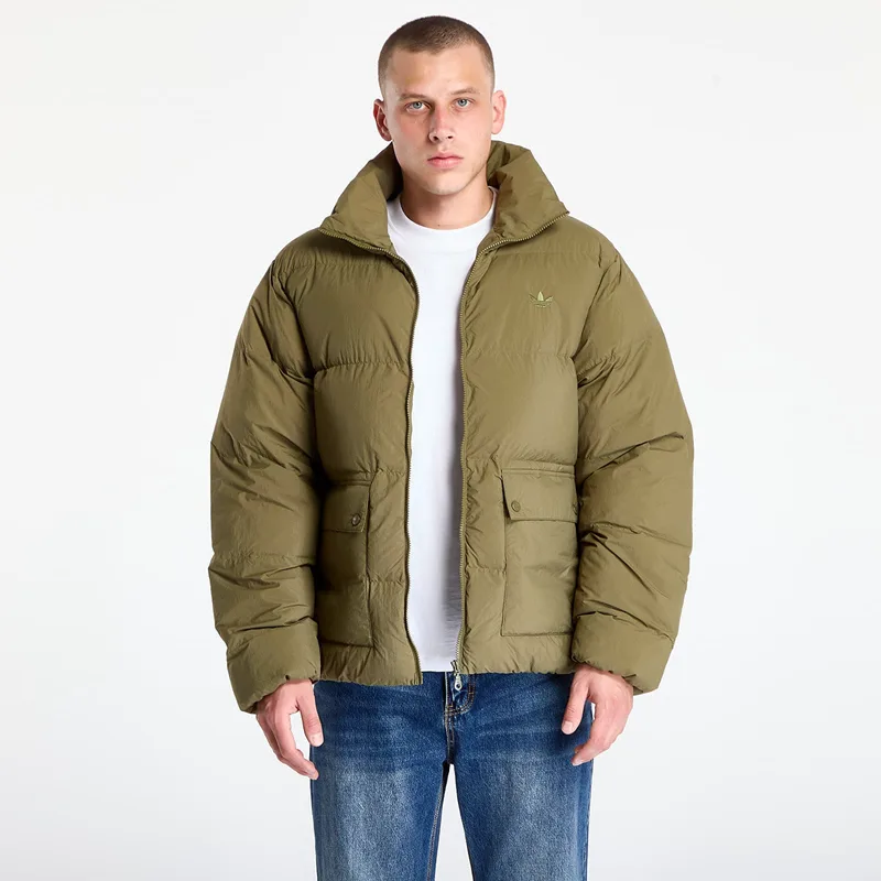 Μπουφάν adidas Originals Synthetic Down Puffer Focus Olive M
