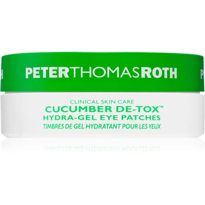 Peter Thomas Roth Cucumber De-Tox Hydra-Gel Eye Patches ενυδατική τζελ μάσκα Τα μάτια 30 τμχ