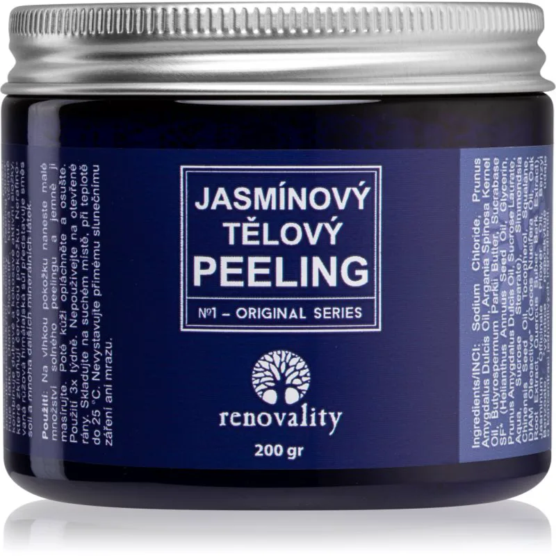 Renovality Original Series Jasmine Body Scrub Scrub σώματος 200 γρ