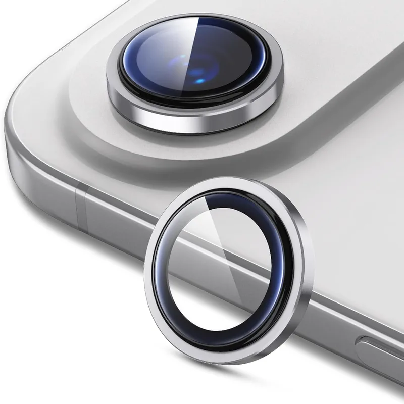 Orso Lens Camera Tempered Glass Silver iPhone Air