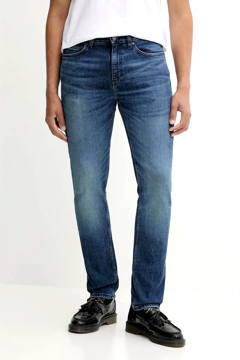 HUGO ΠΑΝΤΕΛΟΝΙ JEANS 708 SLIM FIT ΜΠΛΕ