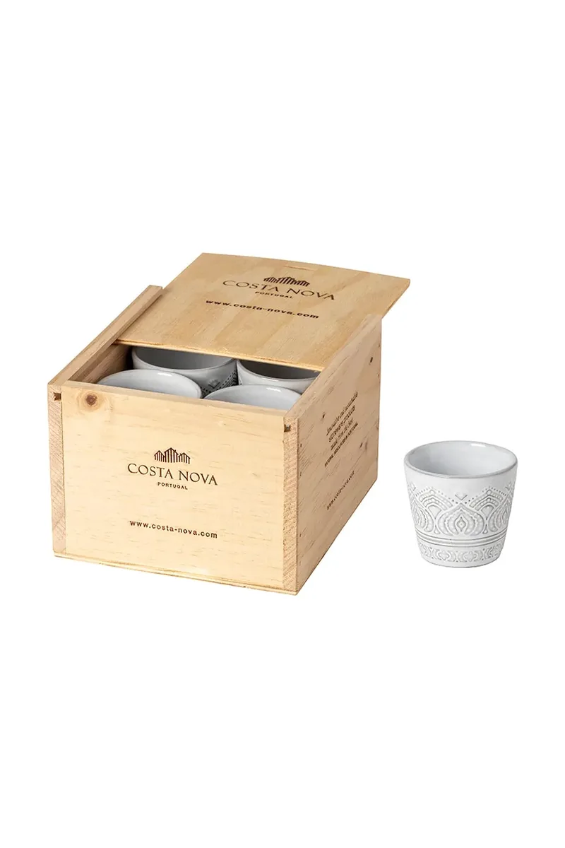 Σετ φλιτζάνια εσπρέσο Costa Nova Grespresso Eco Gres 8-pack