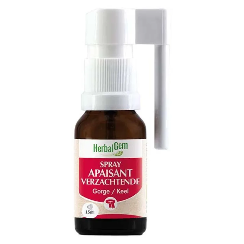 Herbalgem Organic Soothing Throat Spray 15ml