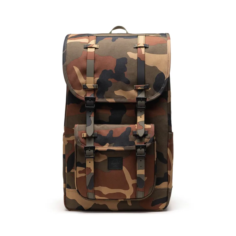 Σακίδιο Πλάτης Herschel Little America Backpack 11390-07129 Woodland camo/black label
