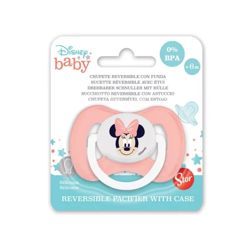 ©DISNEY ΒΡΕΦΙΚΗ ΑΝΑΣΤΡΨΙΜΗ ΠΙΠΙΛΑ MINNIE MOUSE 1840 - ροζ